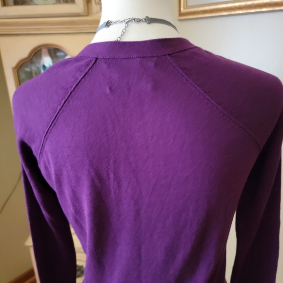 A/X ARMANI EXCHANGE | PURPLE CARDIGAN - Picture 11 of 14